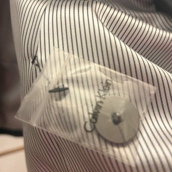 Calvin Klein Dark Navy Suit Jacket Blazer Size 6 Women new with tags - Picture 9 of 12